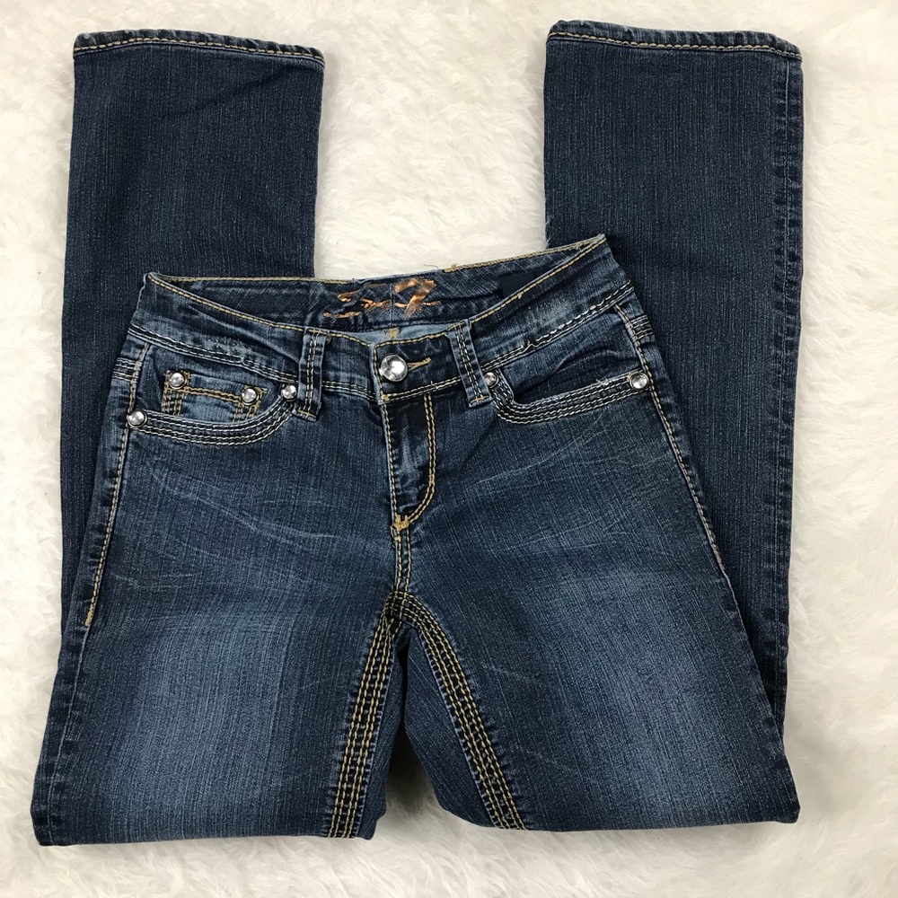 Seven7 Jeans Baby Boot Sz 26 - Picture 3 of 8